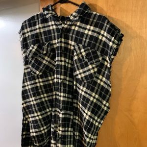 Fear of God Cutoff Flannel